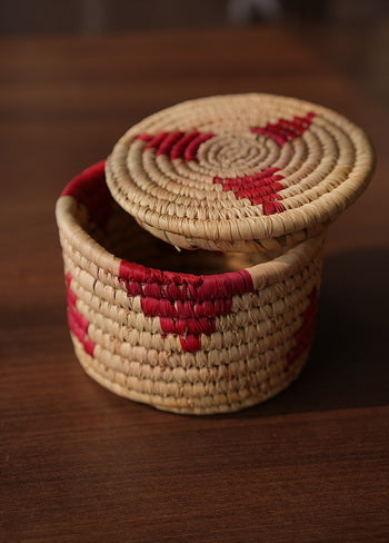 Coaster Set Made Of Sabai Grass