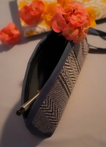 Madur Kathi Fine Woven Pencil Pouch
