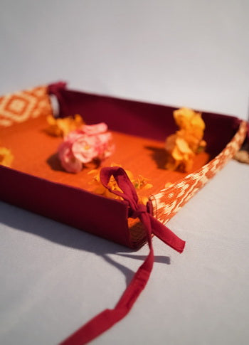 Madur Kathi Fine Woven Multi Purpose Reversible Tray