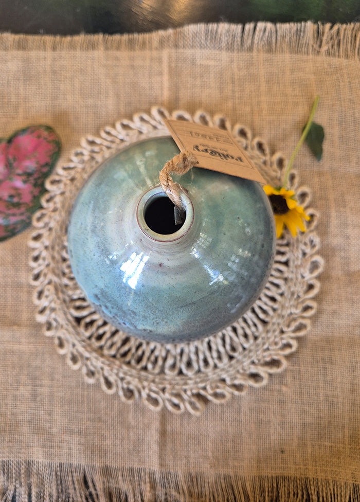 Single Flower Vase Sleek Neck