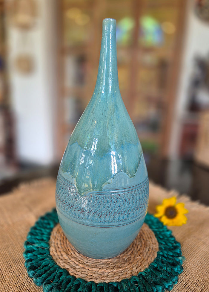 Single Flower Vase Sleek Neck Small
