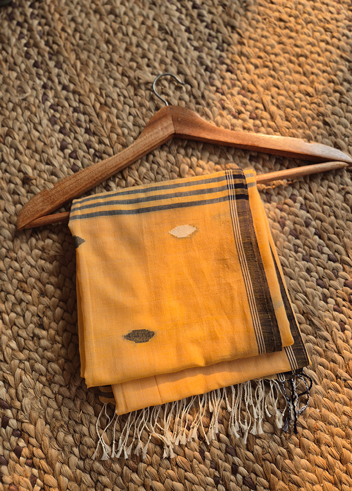 Dark Orange Jamdani Dupatta